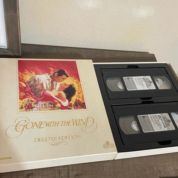 Vintage Gone with the Wind Deluxe Edition VHS set - Picture 2 of 7
